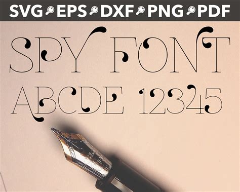 Spies Fonts .